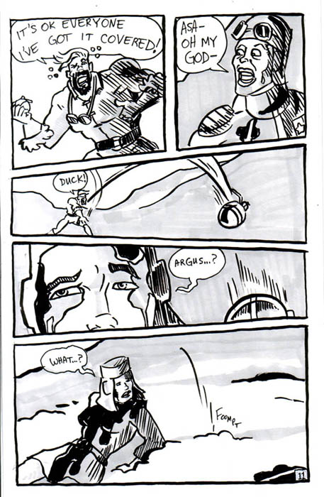 Snowblonde, panel 11