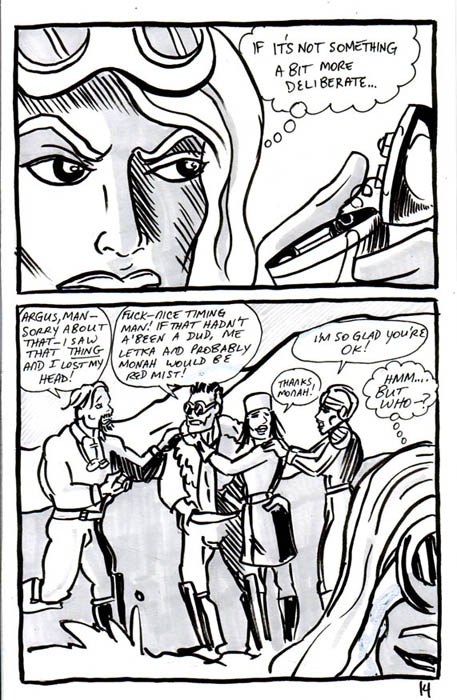 Snowblonde, panel 14