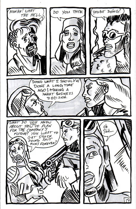 Snowblonde, panel 17