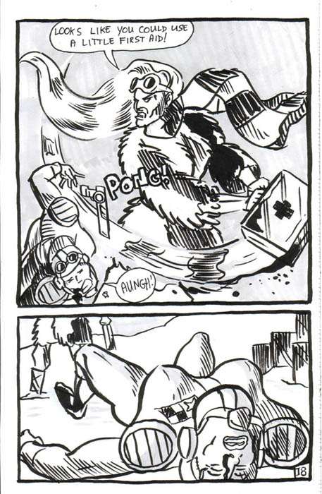 Snowblonde, panel 18