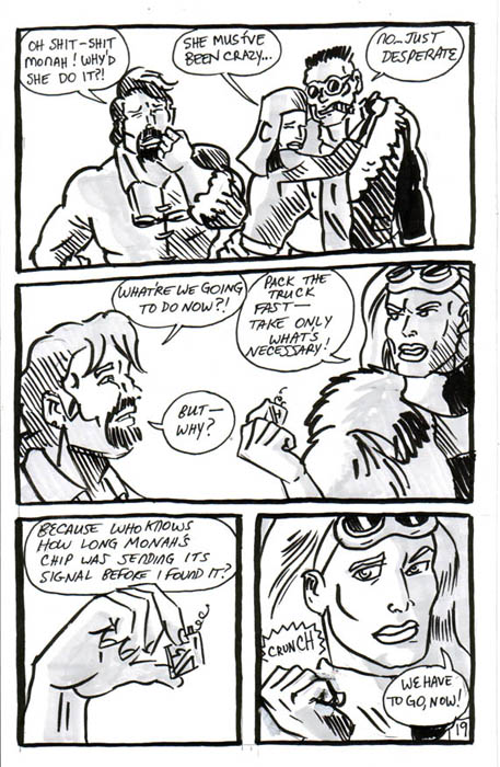 Snowblonde, panel 19