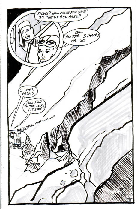 Snowblonde, panel 21