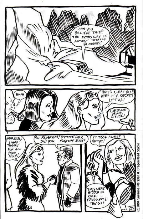 Snowblonde, panel 24
