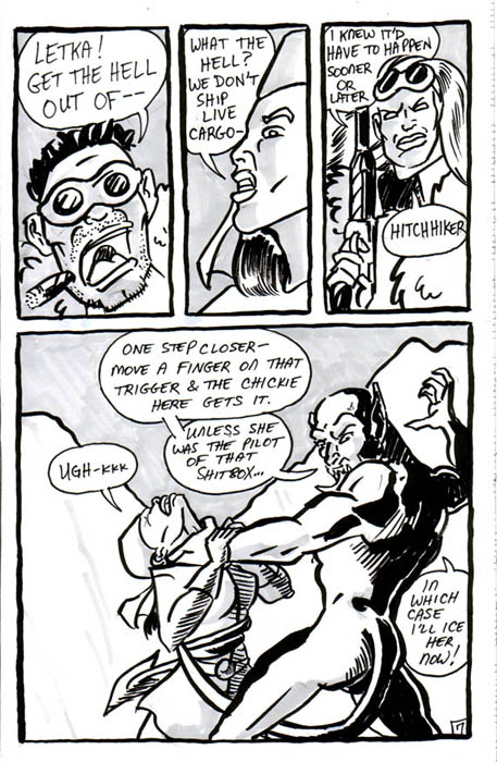 Snowblonde, panel 7