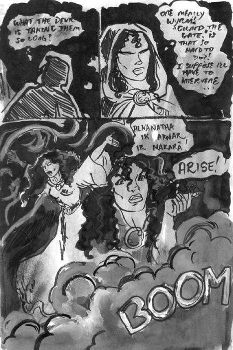 The Wyrm's Treasure, panel 10