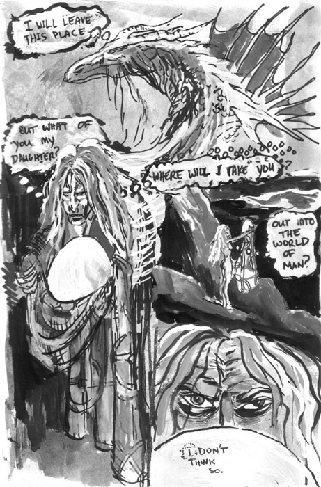 The Wyrm's Treasure, panel 2