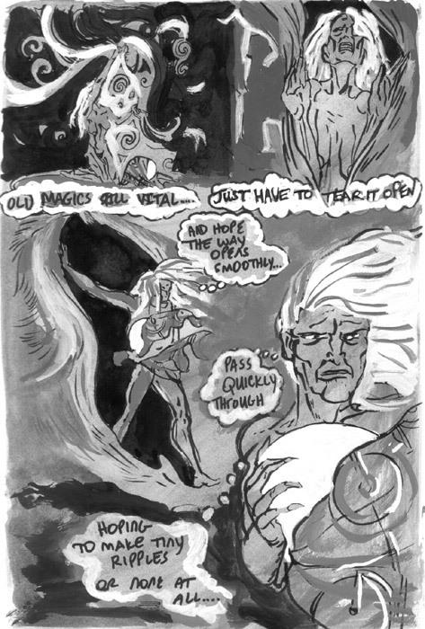 The Wyrm's Treasure, panel 4