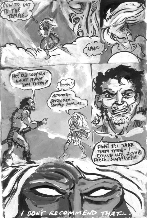 The Wyrm's Treasure, panel 5