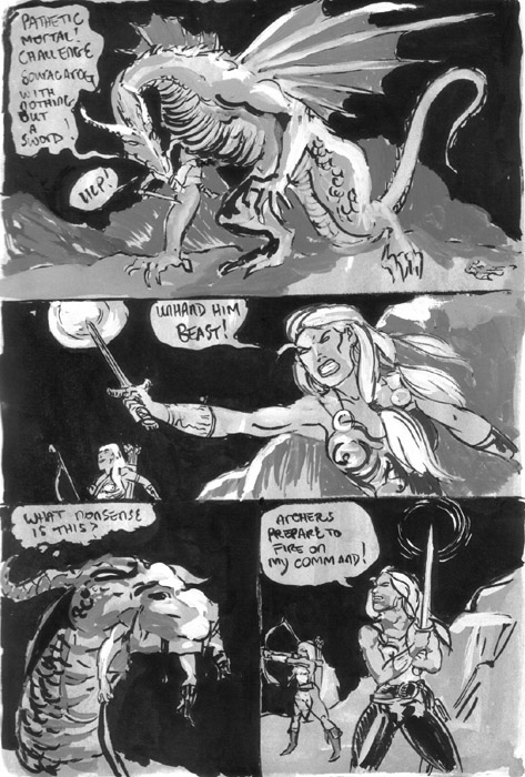 The Wyrm's Treasure, panel 7