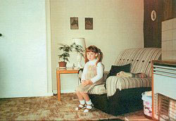 Leanne (4 years) in my former house.