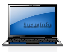 LucarInfo on computer screen.