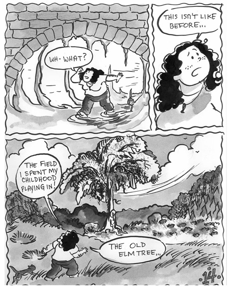 The Magic Cauldron, panel 14