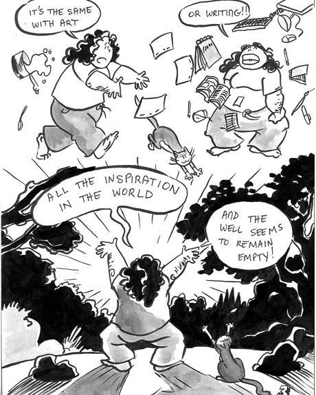 The Magic Cauldron, panel 3