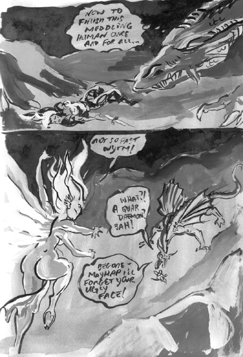 The Wyrm's Treasure, panel 14