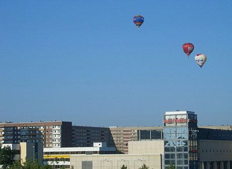 Balloons in Leipzig.