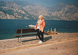 Photo of Gisela near Lake Garda, Italy.