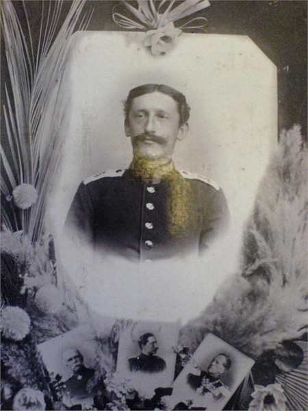 Granddad Karl Wolter in Kaiser's army.