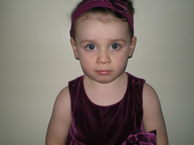 Passport Photo of my lovely great granddaughter Kennerleigh.