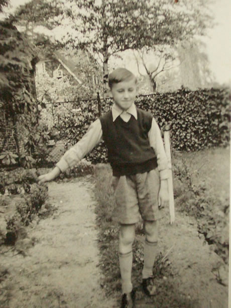 Photo I took of my brother Dieter in Dueneberg, April 1939.