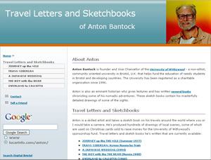 Travel Letters and Sketch Books of Anton Bantock: Click to visit the site.